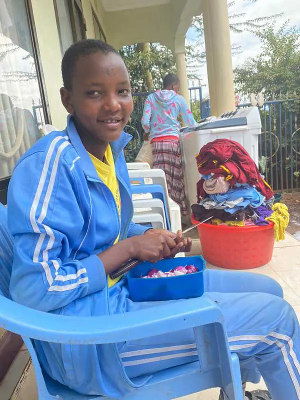 MGRC girls learning life skills