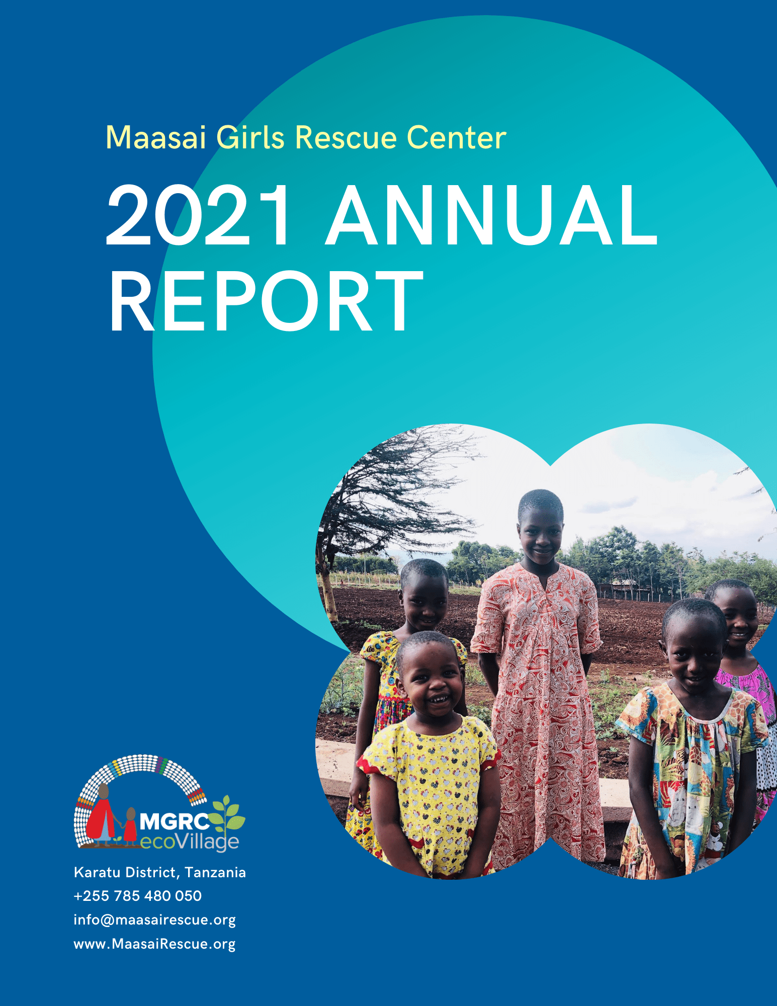 2021 MGRC Annual Report cover image