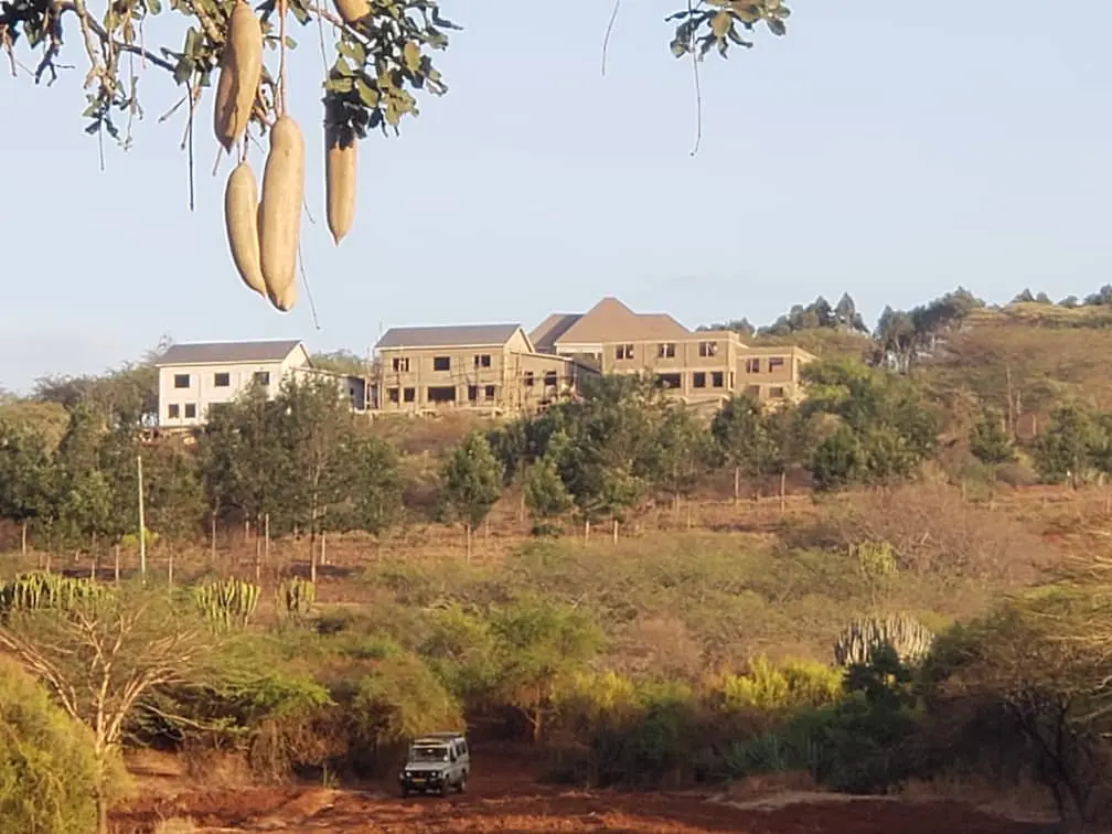View of ecoVillage from the road