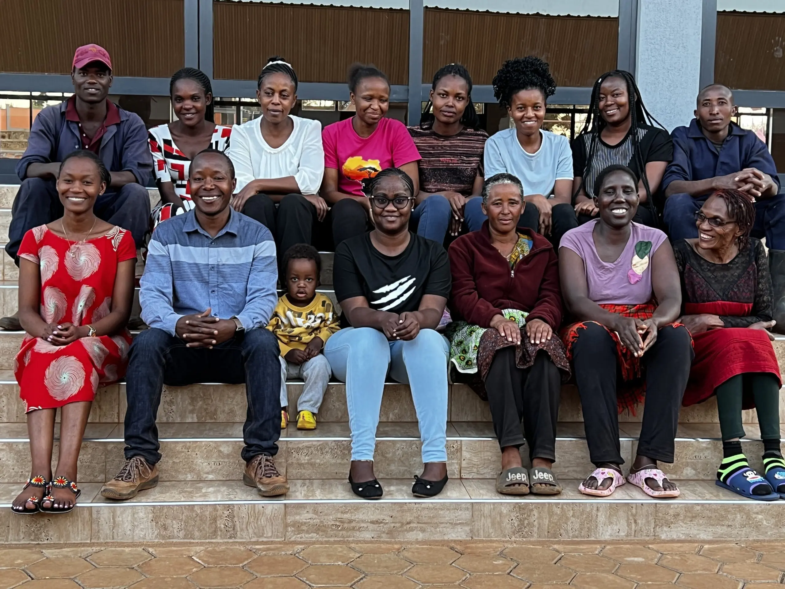 MGRC Tanzanian staff providing direct care to the girls from donations