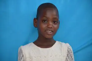 Neyesu is all smiles on her first day at MGRC.