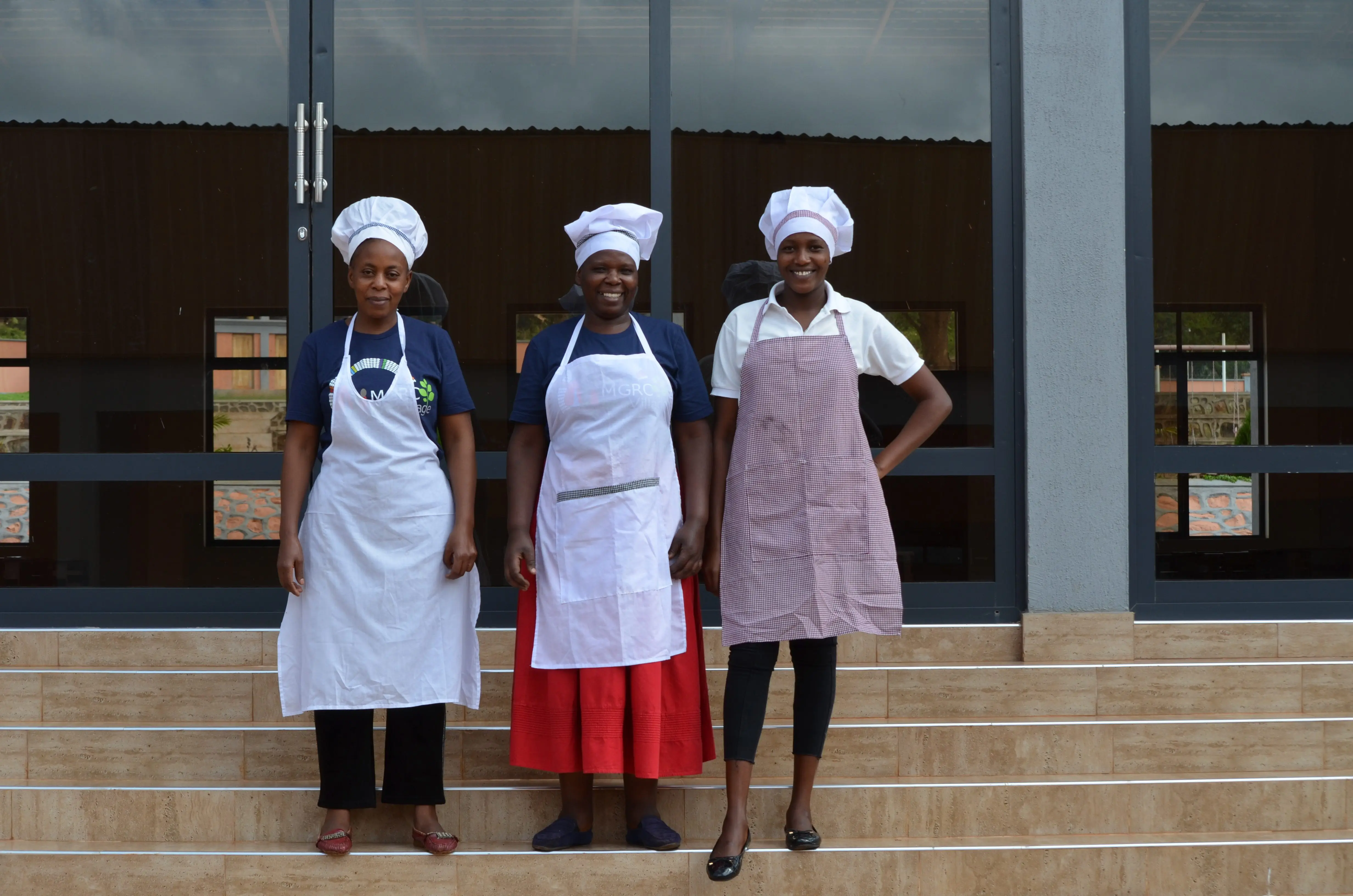 Group picture of the culinary team at MGRC