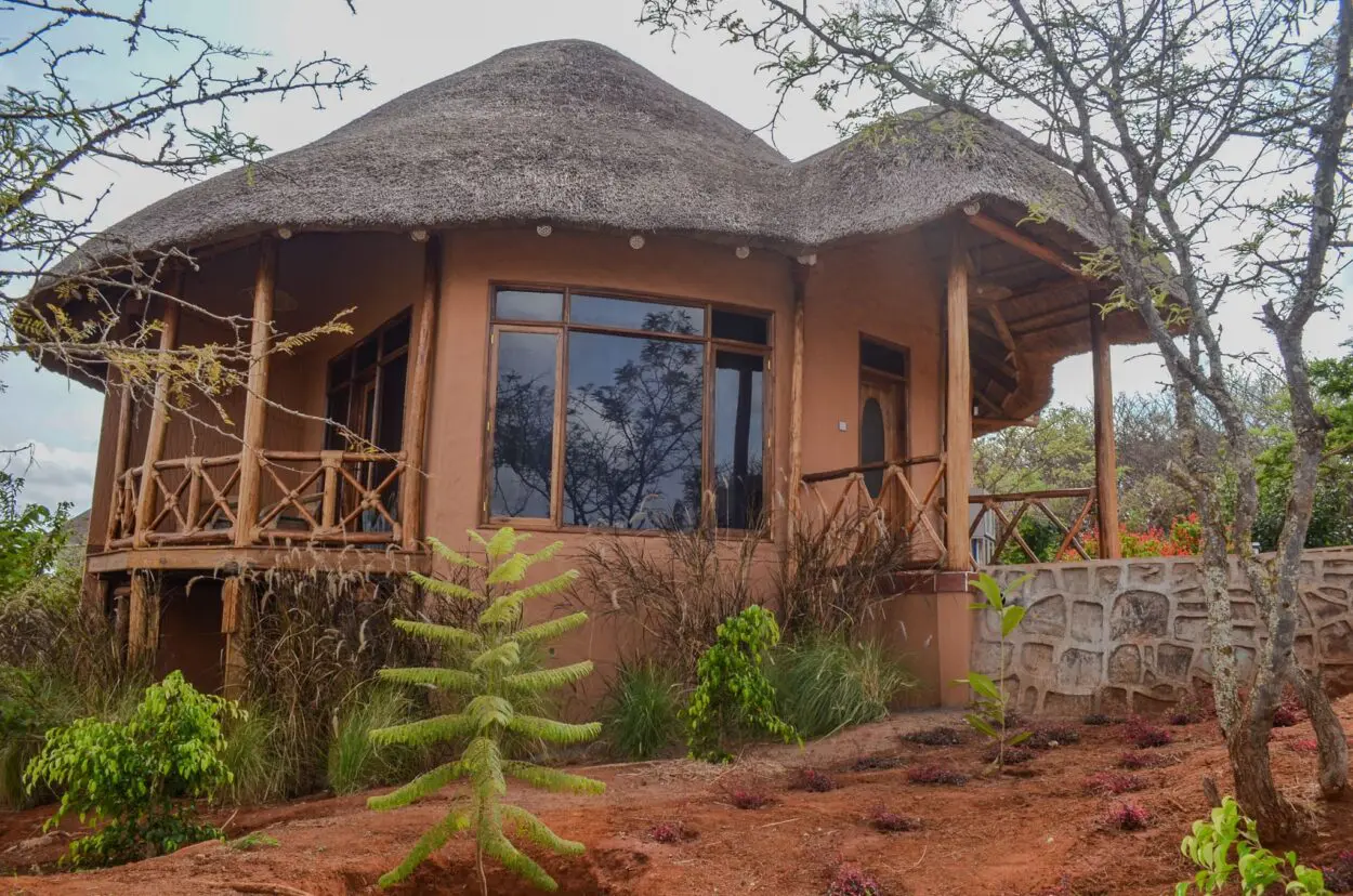 Entrance of Single villa single villa at the ecolodge