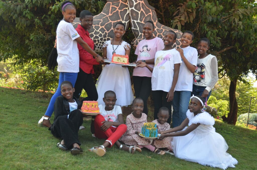 July birthdays at maasai girls rescue center